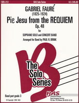 Pie Jesu Concert Band sheet music cover